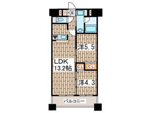 コスモリード西馬込の物件間取画像